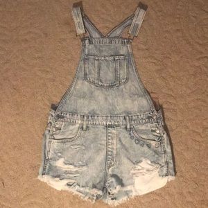 American Eagle overalls